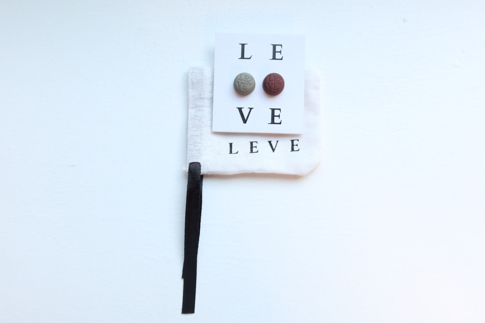 Olive Green and Burgundy Matte Magnets